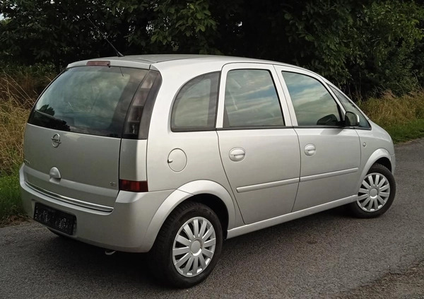 Opel Meriva cena 13800 przebieg: 187000, rok produkcji 2008 z Działoszyn małe 529